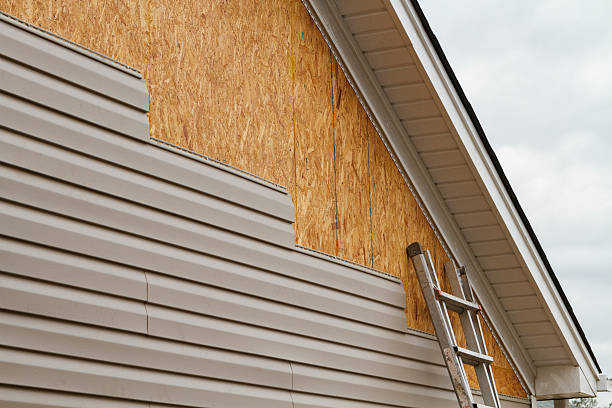 Professional Siding Inspection technician working in Marion, CT